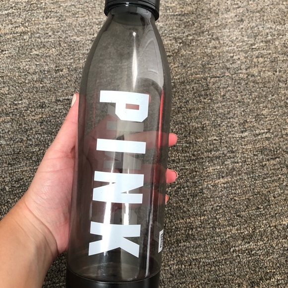PINK Victoria's Secret Accessories - Victoria’s Secret Pink Black Water Bottle